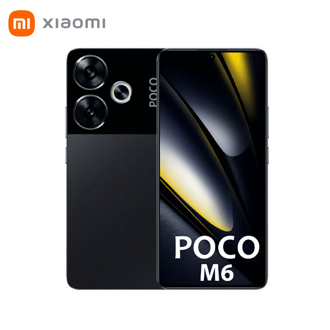 Poco M6 4G, 256GB, 8GB Ram, Global, Preto - Mercado do Vale