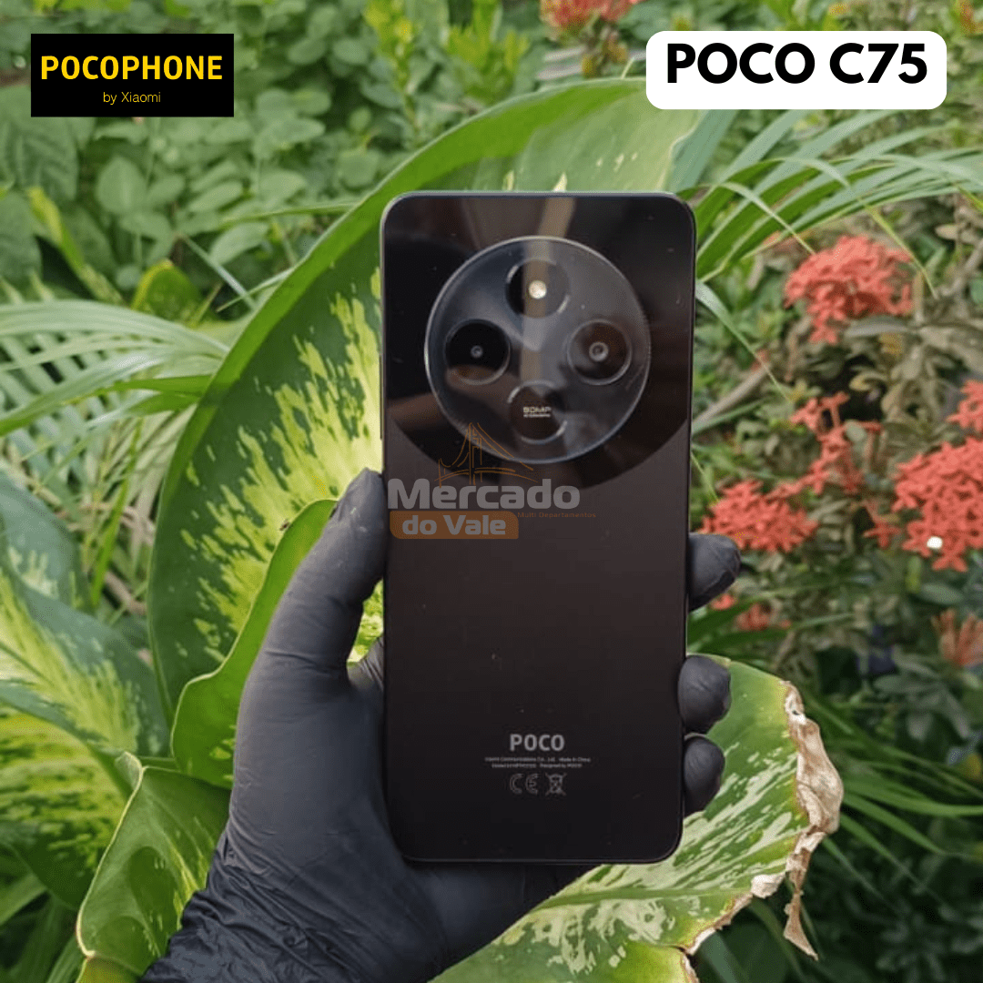 POCO C75 ブラック 6GB RAM 128GB ROM POCO C75 ブラック 6GB RAM 128GB ROM Xiaomi Poco C75 - 6GB