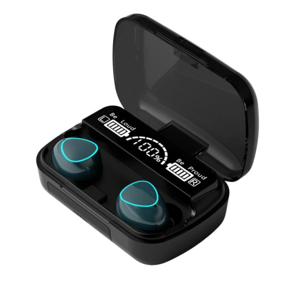 Fone de Ouvido Bluetooth 5.1, TWS,  com visor LED, Newest M10 - Imagem 2