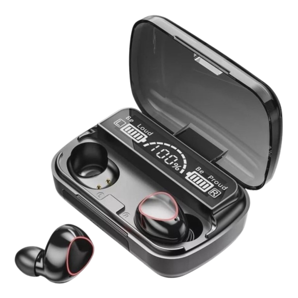Fone de Ouvido Bluetooth 5.1, TWS,  com visor LED, Newest M10
