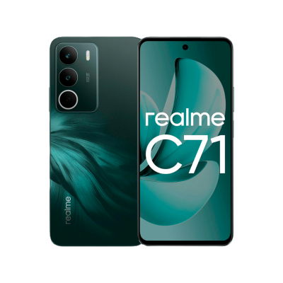 Realme C71, com NFC, 256GB, 8GB Ram, Global, Verde