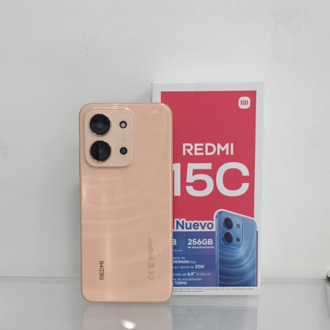 Redmi 15c, 256GB, 4GB Ram, Global, Laranja - Mercado do Vale